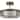 POINT DUME® Rockdance Collection Aged Brass Semi-Flush - 14.375 in x 14.375 in x 10.75 in