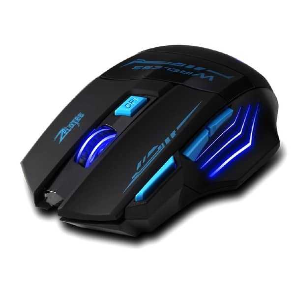 Agptek 7 Buttons Led Optical Wireless Gaming Mouse For Win7 8 Me Xp 2400 Dpi 1600 Dpi 1000 Dpi 600 Dpi Size Overstock 18794846