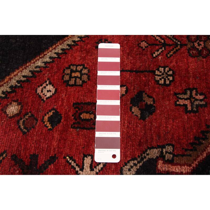 ECARPETGALLERY Hand-knotted Anadol Red Wool Rug - 3'2 x 9'4