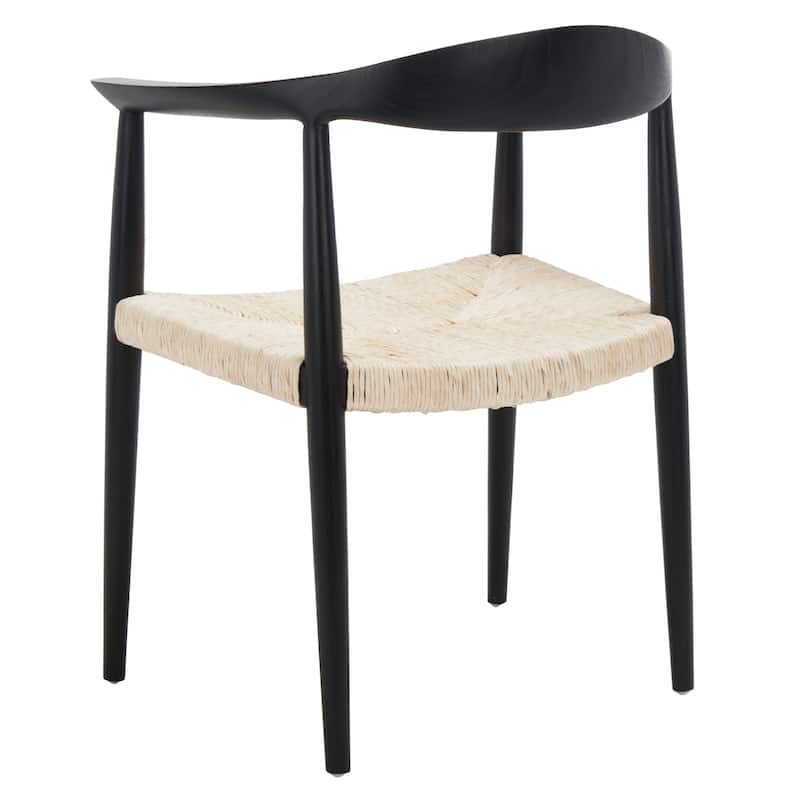 SAFAVIEH Besse Foc Twist Accent Chair - 24.8" W x 18.9" L x 30.7" H - 25Wx19Dx31H