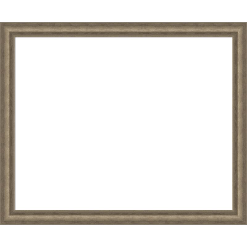 Amanti Art Angled Bronze Framed Dry Erase Magnetic Board