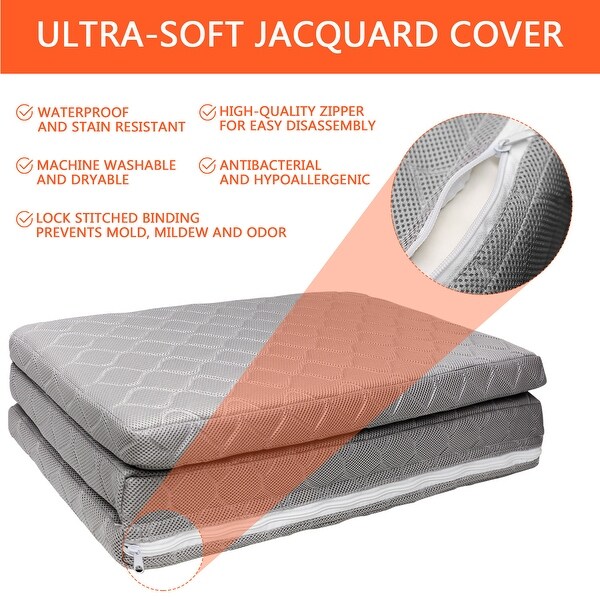tri fold pack n play mattress