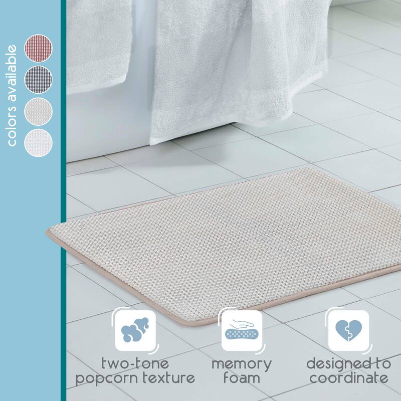 Vellux Bliss Memory Foam Bath Rug