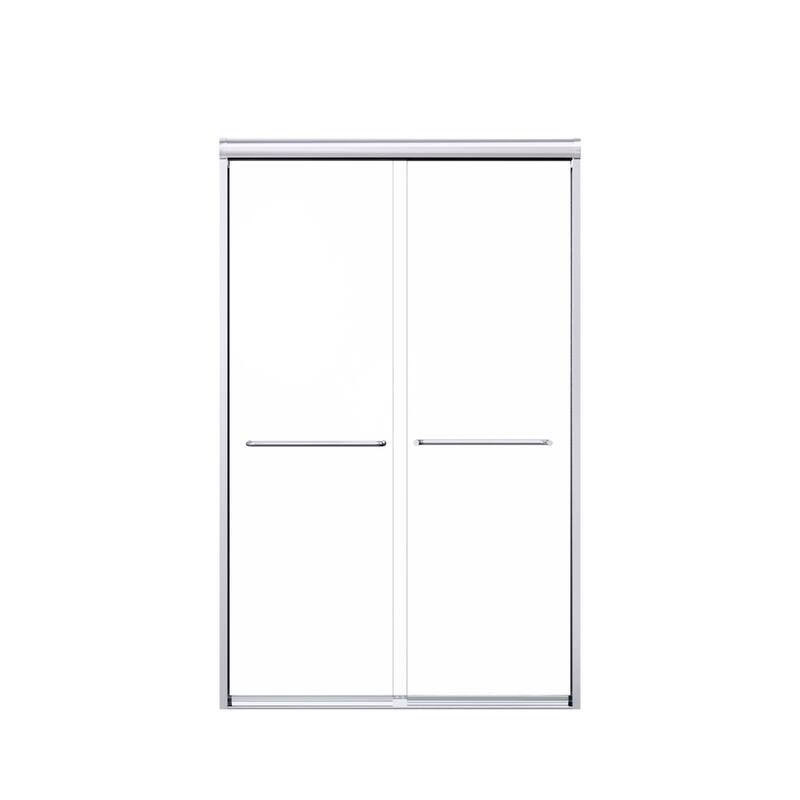 Semi-Frameless Double Sliding Shower Door