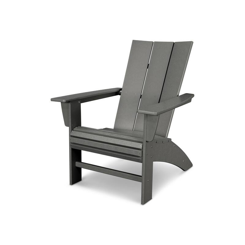 POLYWOOD Modern Curveback Adirondack Chair