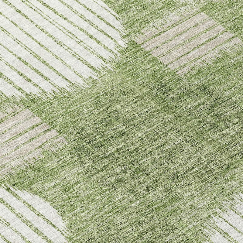 Machine Washable Indoor/ Outdoor Chantille Contemporary Dotty Rug