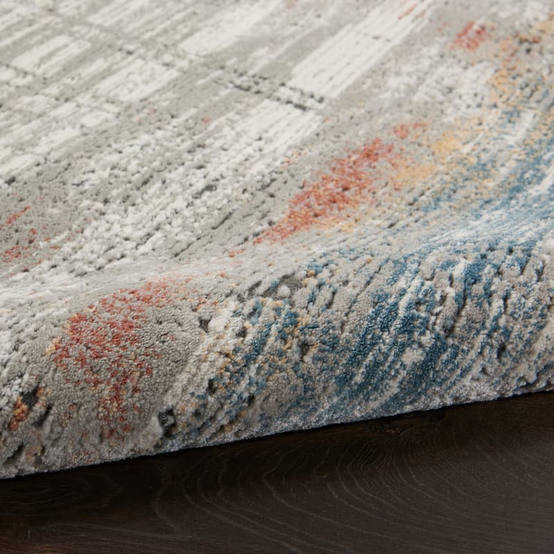 Nourison Rustic Textures Abstract Rustic Area Rug