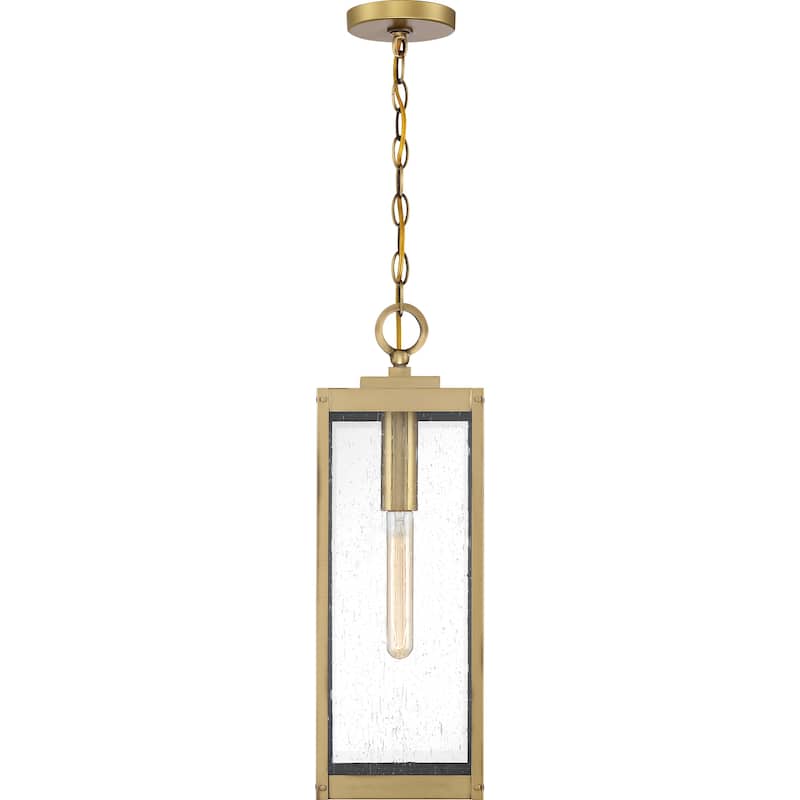 Westover 1-Light Antique Brass Mini Pendant