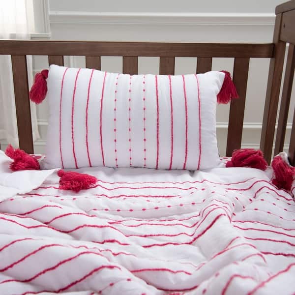 slide 2 of 9, Rizzy Home Rowan Striped Decorative Sham - 12" X 18"