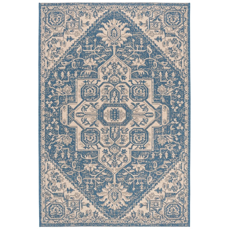 SAFAVIEH Linden Ludmyla Indoor/ Outdoor Waterproof Patio Backyard Rug