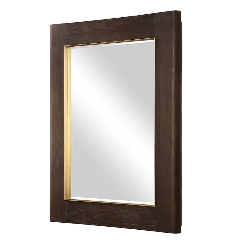 Uttermost 08218 Catron 33-7/8"W x 45-5/8"H Rectangular Beveled Accent