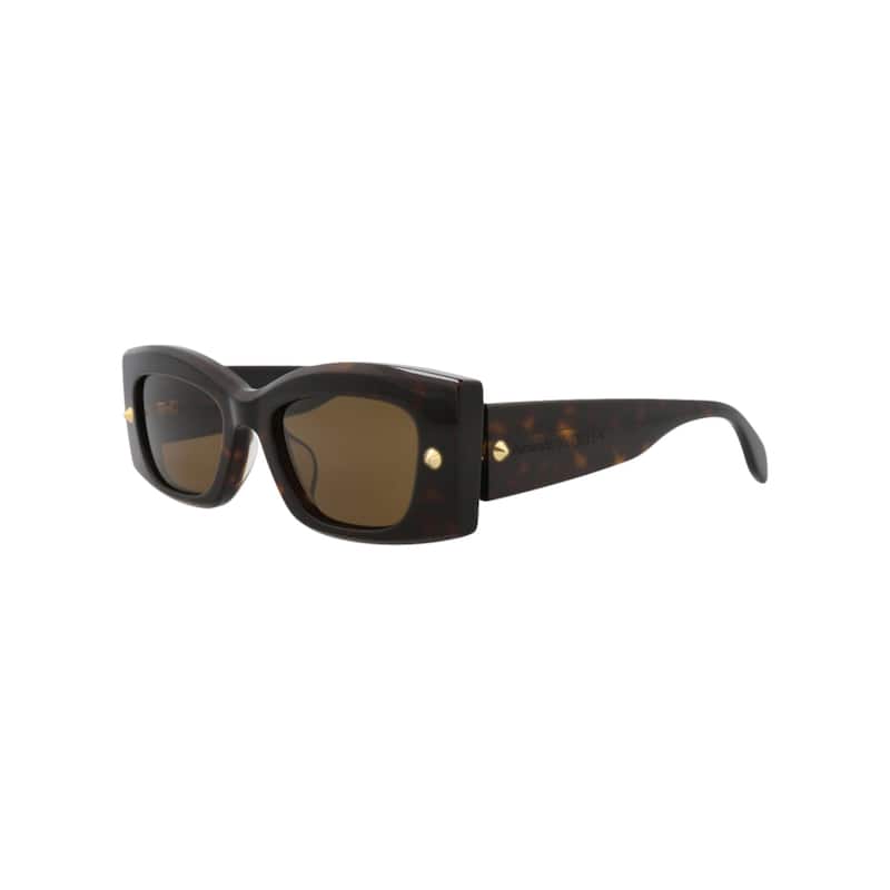 Alexander McQueen Square-Frame Recycled Acetate Sunglasses
