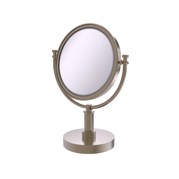 Allied Brass 8-in Vanity Top Make-Up Mirror 5X Magnification