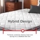 preview thumbnail 8 of 10, OSleep 8-inch Memory Foam and Innerspring Hybrid Mattress