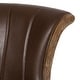 preview thumbnail 46 of 66, Coulee Upholstered Roll Back Swivel Office Chair by Christopher Knight Home - 24.75" L x 27.75" W x 35.50-40.00" H