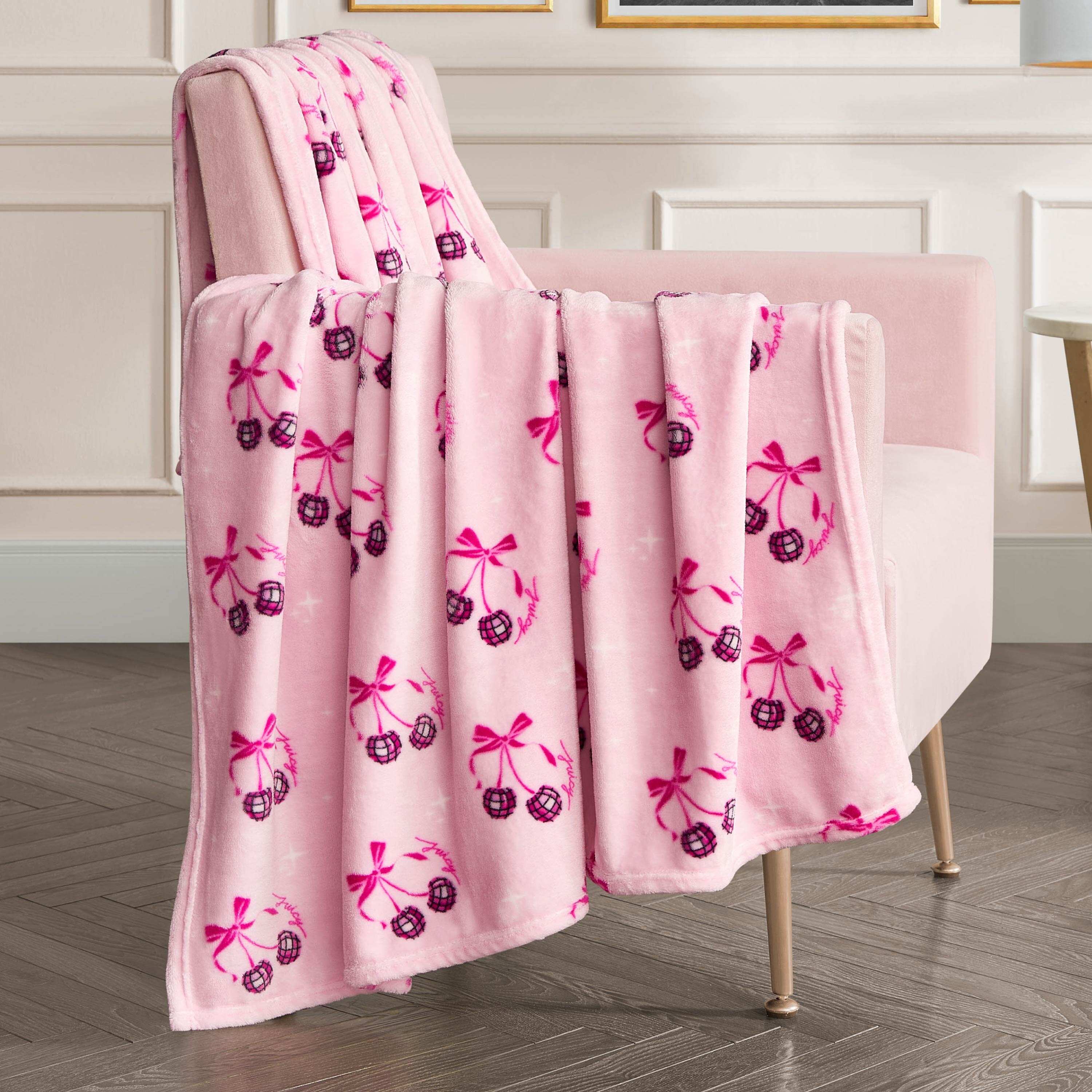 Juicy Couture Holiday Plush Throw Blankets - On Sale - Overstock