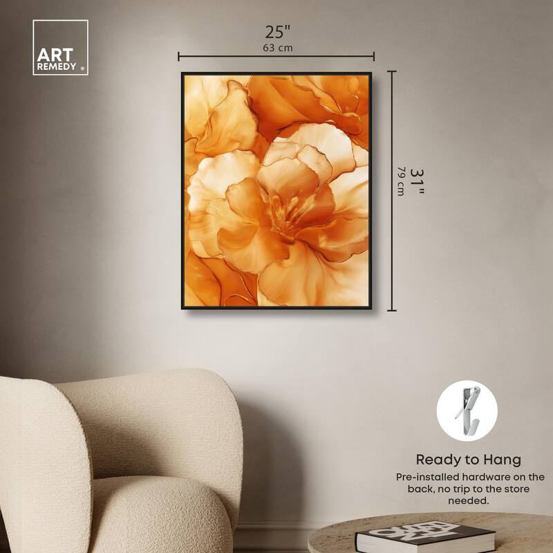 Sunlit Bloom I Canvas by Art Remedy