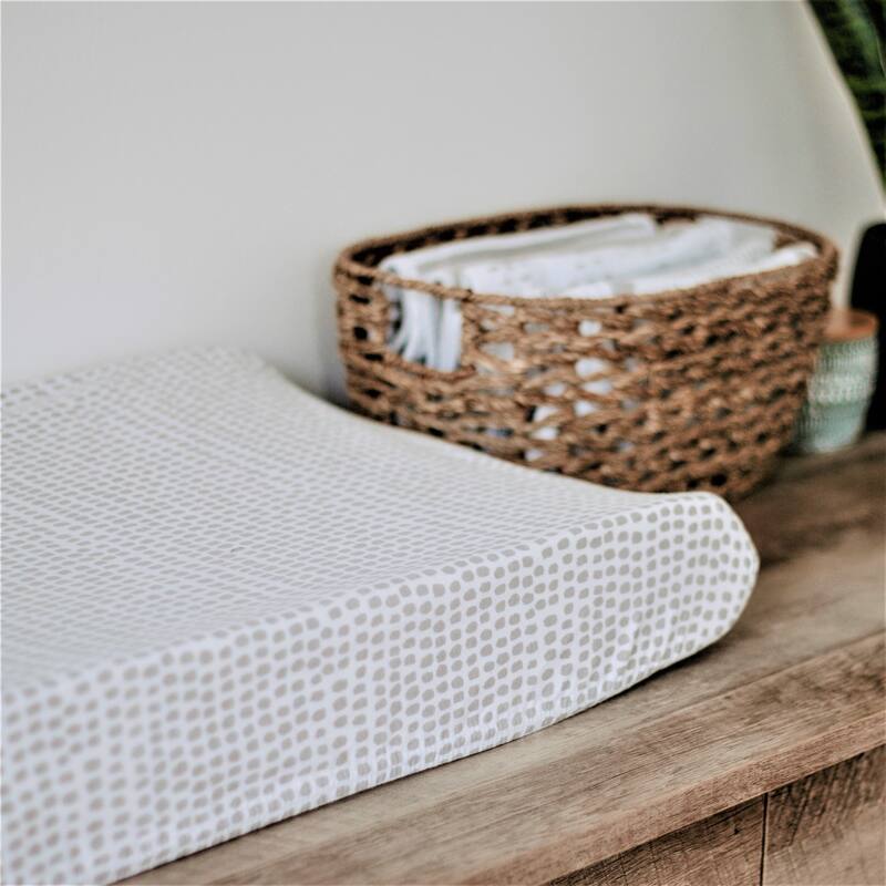 Ely's & Co. Baby Waterproof Changing Pad Cover Sheet Set - 2 Pack - 34" x 17"