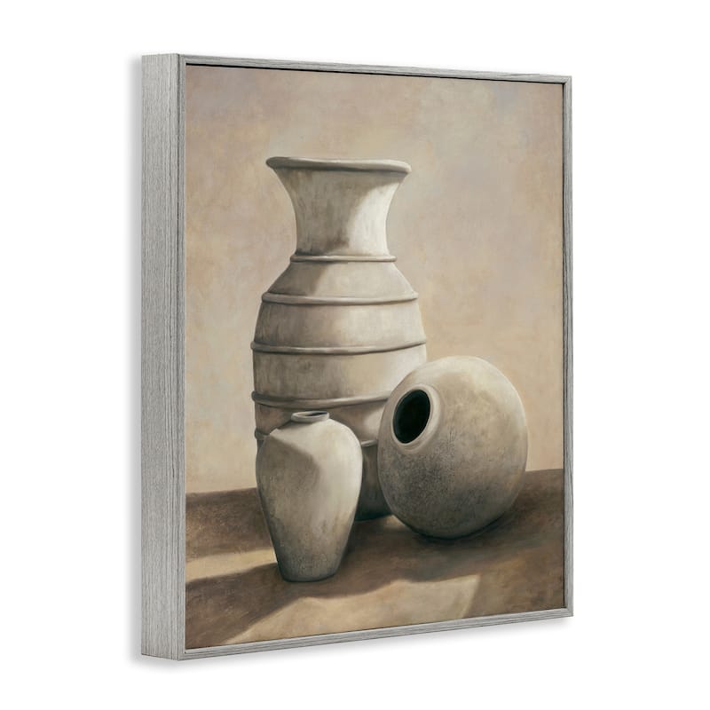 Stupell Traditional Vessels Still Life Framed Giclee Art Design By André Mazo