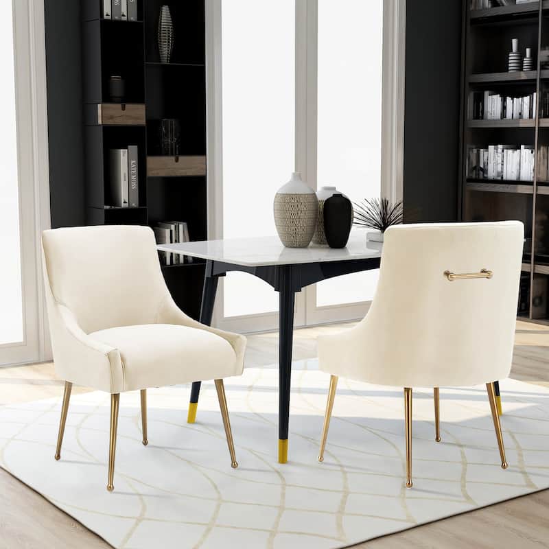 GZMR Upholstered Accent Dining Chairs Side Chairs (Set of 2)
