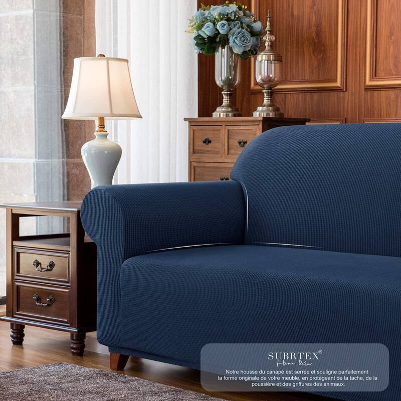 Subrtex Stretch Armchair Slipcover 1 Piece Spandex Furniture Protector