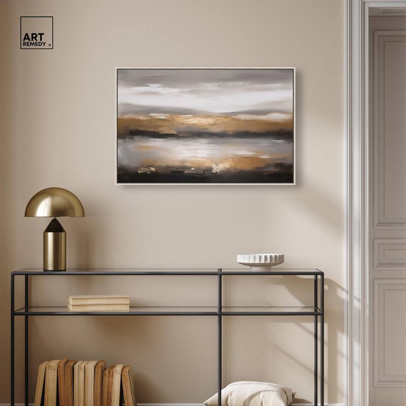Dust and Gold Canvas by Art Remedy