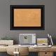 preview thumbnail 9 of 54, Parlor Framed Cork Bulletin Memo Board