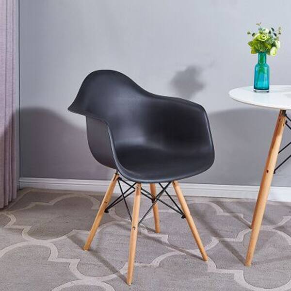 2xhome Modern Accent Kids Toddler Children Arm Chair And Round Table Combo With Eiffel Natural Wooden Legs For Dining Class Room Overstock 30728902