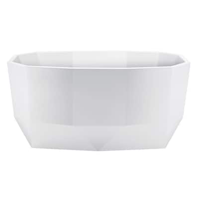 Kingston Brass VTSQ593024 Aqua Eden 59" Free Standing Acrylic Soaking