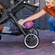 preview thumbnail 6 of 6, Evenflo Pivot XPand Travel System Stroller with SecureMax Car Seat, Garnet Red - 39.8