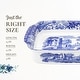 preview thumbnail 7 of 5, Spode Blue Italian Large Rectangular Handled Dish