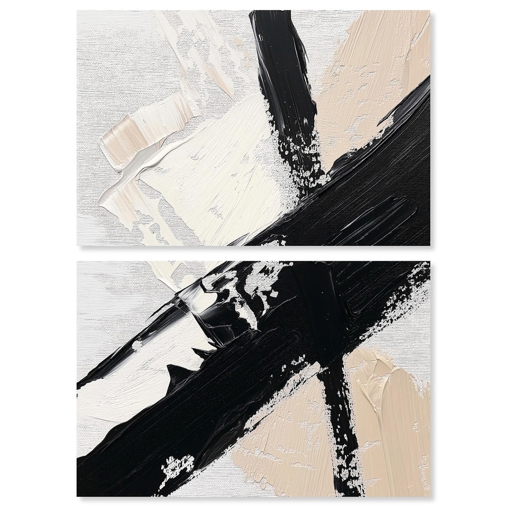 Graphic Impact II Canvas Set of 2 by Art Remedy, Gallery Wrapped