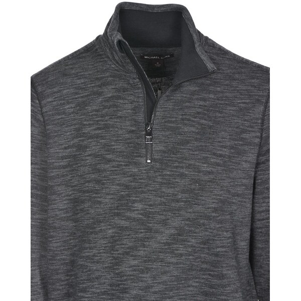 michael kors mens half zip sweater