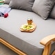 preview thumbnail 15 of 29, Cambridge Casual Lowell Teak Patio Daybed with Cushion