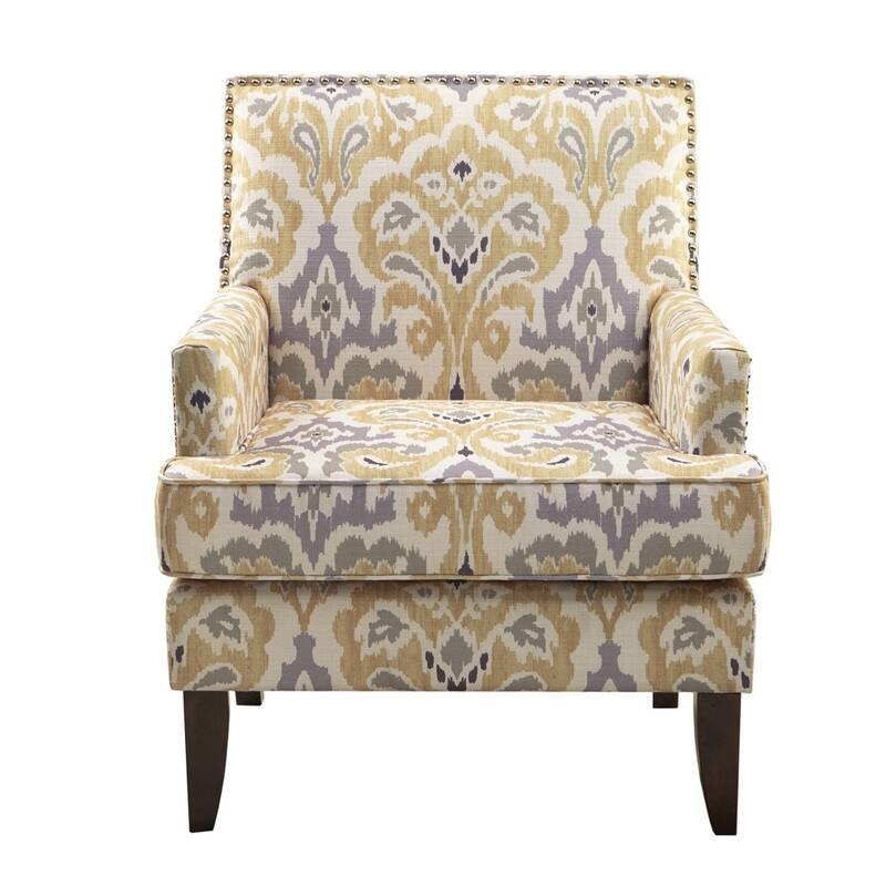 Modern Living Room Track Arm Club Chair