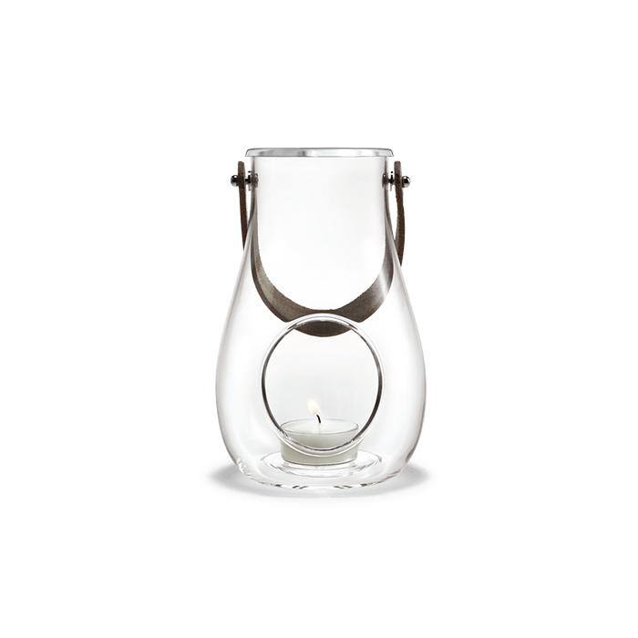Holmegaard Design with Light Lantern, Clear - 6.5"