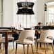 24 inch 8-Light Modern Farmhouse Large Round Chandelier Patinaed Brass/ Bleached Tiered Drum Natural Hand-woven Rope Chandelier