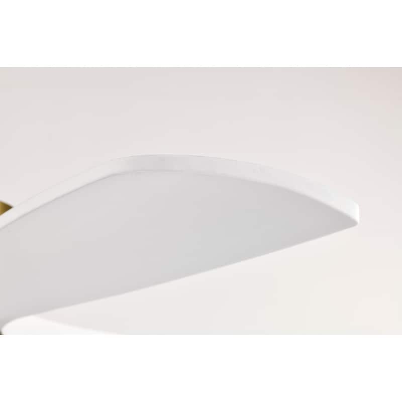 Tariq 52-inch Solid Wood and Metal Lighted Ceiling Fan with LED Lighting