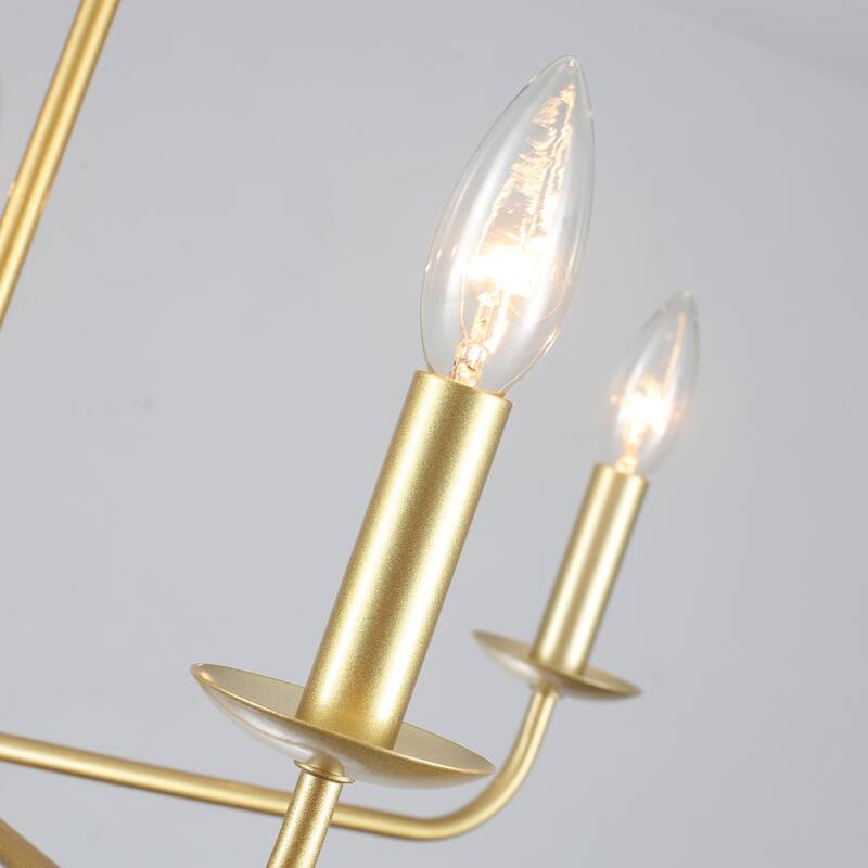 5-Light 24.04 in. Classic Chandelier for Kitchen Living Room