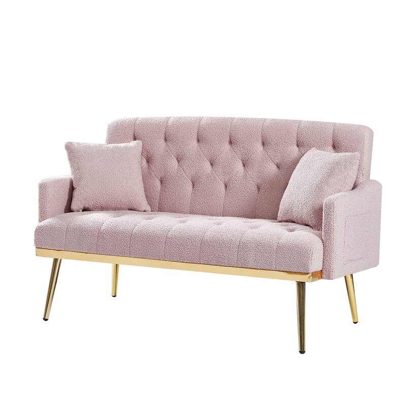 Teddy fabric 2 seater sofa for Living Room, Entryway, Hallway, Office