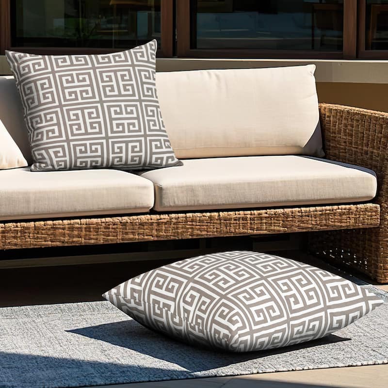 Outdoor Patio Water-Resistant Throw Pillows Set of 2