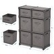 preview thumbnail 10 of 32, Empyrean Cube Storage Organizer for Bedroom - Box Storage Cubby Organizer for Living Room, Office, & Playroom