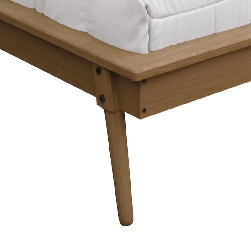 CraftPorch Vintage Wooden Platform Bed