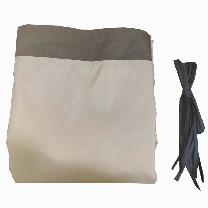 Anmytek Universal Canopy Cover Replacement for 12x9 Ft Curved Outdoor Pergola Structure