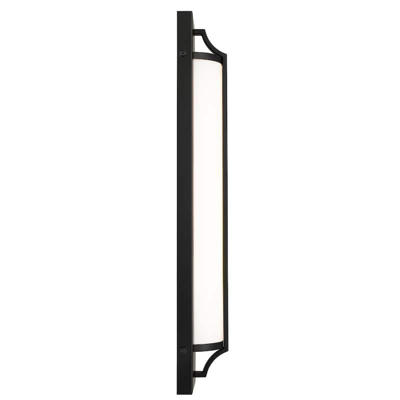 24-Inches Black Integrated LED Modern/Contemporary Bathroom Vanity Light Bar