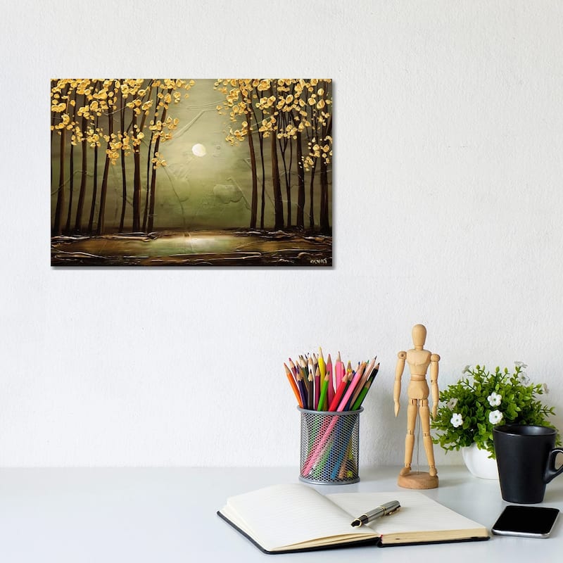 iCanvas "Sage Forest" by Osnat Tzadok Canvas Print - 8x12x0.75