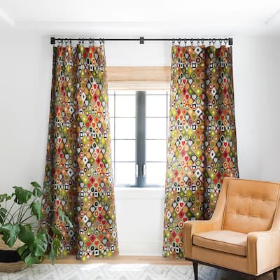 Blackout Parava Festive Diamond Made-to-Order Curtain Panel (One Panel)