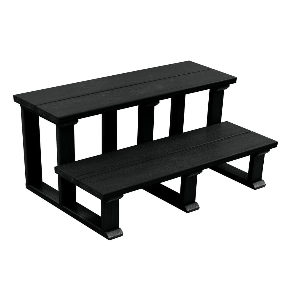 Highwood Eco-Friendly Hot Tub Spa Two Tier Steps 32"