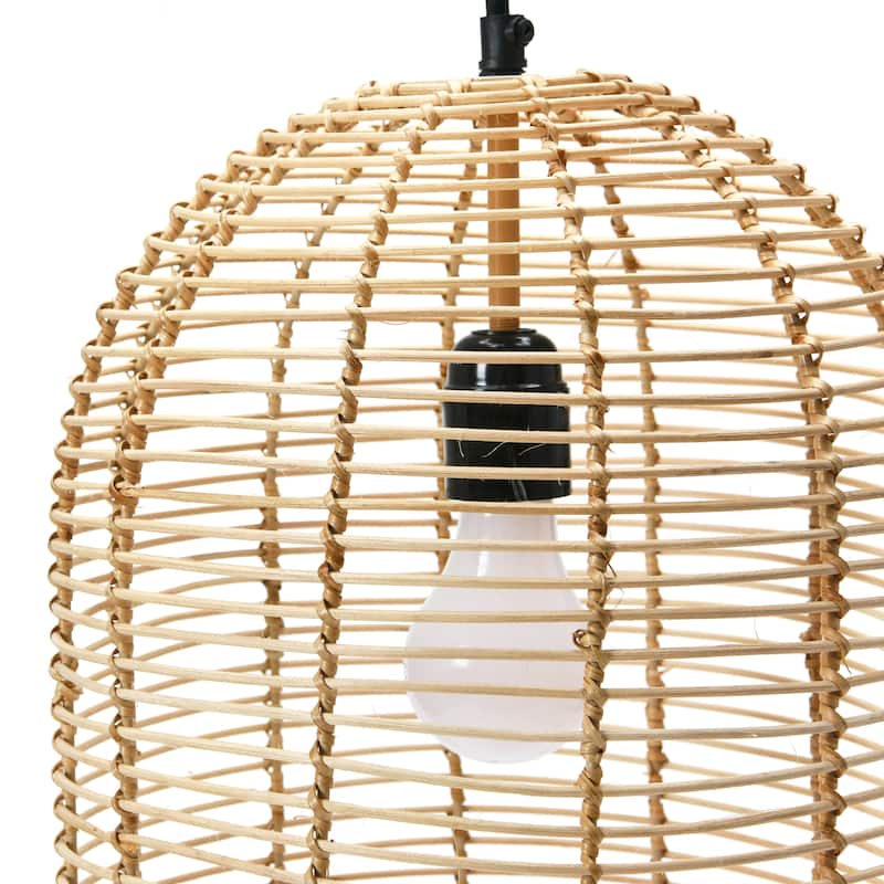 Hand Woven Rattan Ceiling Light