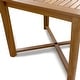 preview thumbnail 2 of 1, Square Teak Dining Table - 36" Sq. x 29" H